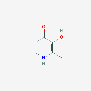 molecular formula C5H4FNO2 B13927509 3,4-Dihydroxy-2-fluoropyridine 