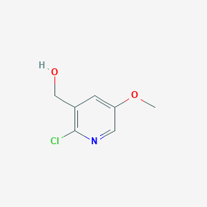 molecular formula C7H8ClNO2 B13927520 (2-Chloro-5-methoxypyridin-3-yl)methanol 