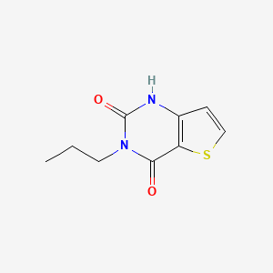 molecular formula C9H10N2O2S B1392754 3-propylthieno[3,2-d]pyrimidine-2,4(1H,3H)-dione CAS No. 1239840-11-9