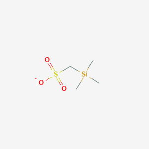molecular formula C4H11O3SSi- B13927729 Trimethylsilylmethanesulfonate 