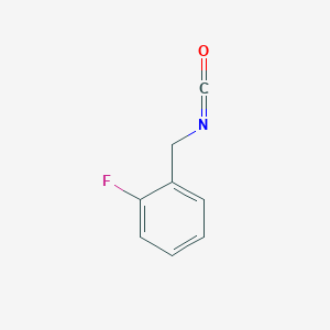 molecular formula C8H6FNO B139280 2-Fluorobenzyl isocyanate CAS No. 132740-44-4
