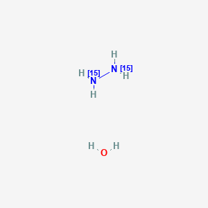 molecular formula H6N2O B139281 Hydrazine-15N2 monohydrate CAS No. 145571-73-9