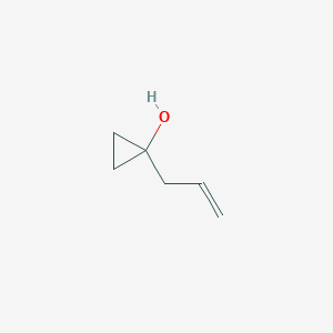 molecular formula C6H10O B13928540 1-Allylcyclopropanol CAS No. 87234-30-8