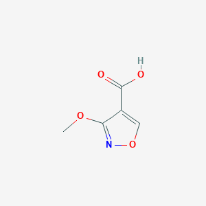 molecular formula C5H5NO4 B13928552 3-Methoxyisoxazole-4-carboxylic acid 