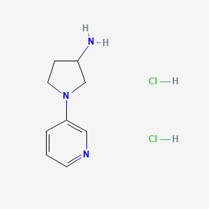 molecular formula C9H15Cl2N3 B1392858 (Rac)-ABT-202 dihydrochloride CAS No. 1258641-38-1
