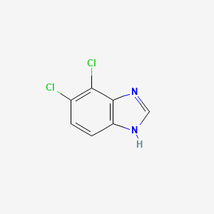 molecular formula C7H4Cl2N2 B13928636 4,5-Dichloro-1H-benzo[d]imidazole 