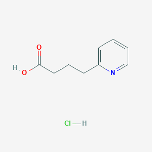 molecular formula C9H12ClNO2 B1392880 4-(吡啶-2-基)丁酸盐酸盐 CAS No. 638167-97-2