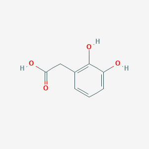 molecular formula C8H8O4 B139289 2-(2,3-二羟基苯基)乙酸 CAS No. 19988-45-5