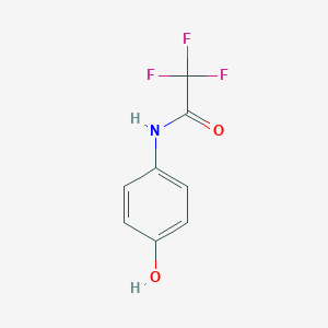 molecular formula C8H6F3NO2 B013929 2,2,2-trifluoro-N-(4-hydroxyphenyl)acetamide CAS No. 2709-93-5