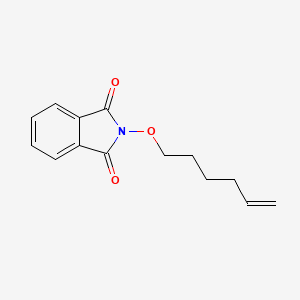molecular formula C14H15NO3 B1392926 2-Hex-5-enyloxy-isoindole-1,3-dione CAS No. 212061-19-3