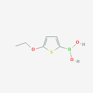 molecular formula C6H9BO3S B13930074 B-(5-ethoxy-2-thienyl)Boronic acid 