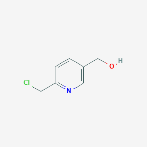 molecular formula C7H8ClNO B13930410 (6-(Chloromethyl)pyridin-3-yl)methanol 