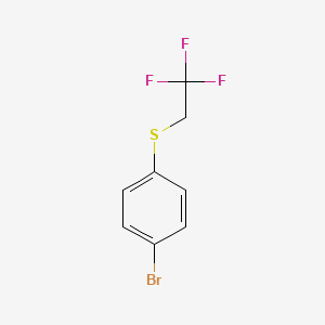 1-Bromo-4-[(2,2,2-trifluoroethyl)sulfanyl]benzene