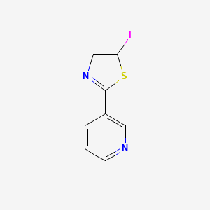 5-Iodo-2-(pyridin-3-yl)thiazole