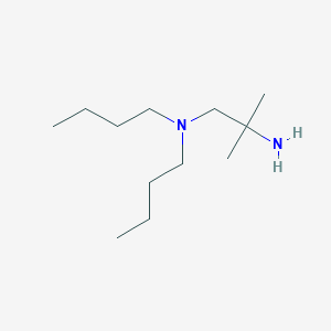 molecular formula C12H28N2 B13930694 (2-Amino-2-methylpropyl)dibutylamine 