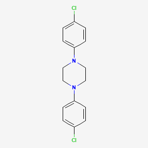 molecular formula C16H16Cl2N2 B13930723 1,4-Bis(4-chlorophenyl)piperazine CAS No. 3367-54-2