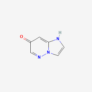 molecular formula C6H5N3O B13930780 Imidazo[1,2-b]pyridazin-7-ol 