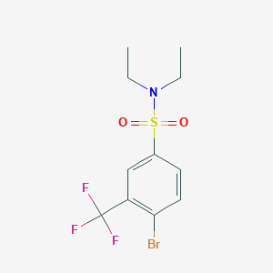 N,N-Diethyl 4-bromo-3-trifluoromethylbenzenesulfonamide