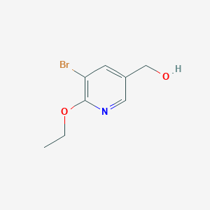molecular formula C8H10BrNO2 B13931251 (5-Bromo-6-ethoxypyridin-3-yl)methanol 