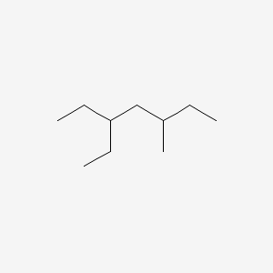 molecular formula C10H22 B13931275 3-Ethyl-5-methylheptane CAS No. 52896-90-9