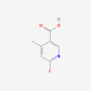 6-Fluoro-4-methylnicotinic acid