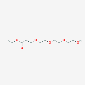 molecular formula C11H22O6 B13931399 Hydroxy-PEG4-ethyl ester 