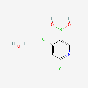 2,4-Dichloropyridine-5-boronic acid hydrate