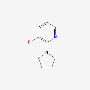 3-Fluoro-2-(pyrrolidin-1-YL)pyridine