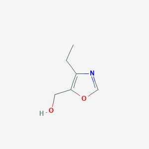 molecular formula C6H9NO2 B13931483 (4-Ethyloxazol-5-YL)methanol 