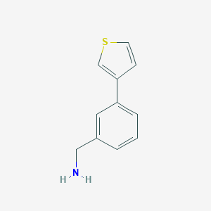 (3-(Thiophen-3-yl)phenyl)methanamine