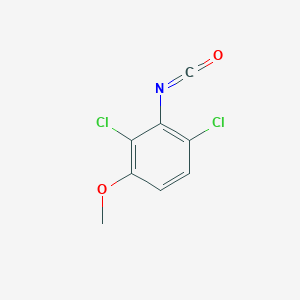 molecular formula C8H5Cl2NO2 B13931886 2,6-Dichloro-3-methoxyphenylisocyanate 
