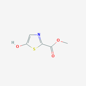 molecular formula C5H5NO3S B13931949 Methyl 5-hydroxy-2-thiazolecarboxylate 