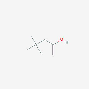 molecular formula C7H14O B13932211 1-Penten-2-ol, 4,4-dimethyl-(9CI) CAS No. 59138-75-9
