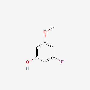 molecular formula C7H7FO2 B1393223 3-Fluoro-5-methoxyphenol CAS No. 850793-25-8