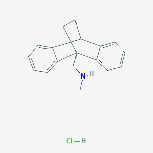 molecular formula C18H20ClN B139324 Benzoctamine hydrochloride CAS No. 10085-81-1