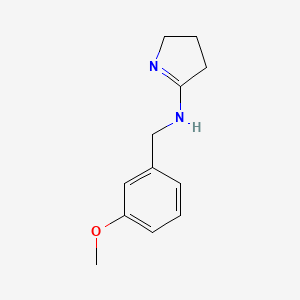 molecular formula C12H16N2O B13932447 n-(3-Methoxybenzyl)pyrrolidin-2-imine 
