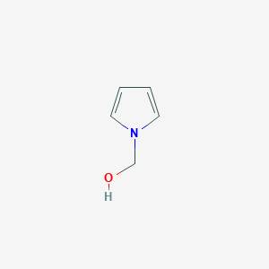 molecular formula C5H7NO B13932477 1H-Pyrrole-1-methanol CAS No. 92776-61-9