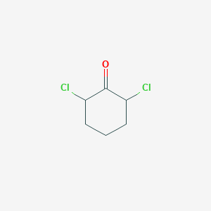 molecular formula C6H8Cl2O B13932520 2,6-Dichlorocyclohexanone CAS No. 30418-63-4