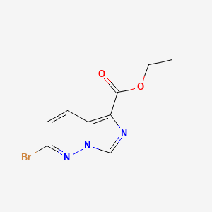 molecular formula C9H8BrN3O2 B13932630 Ethyl 2-bromoimidazo[1,5-B]pyridazine-5-carboxylate 