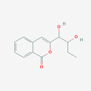 molecular formula C13H14O4 B13932670 Artemidiol CAS No. 54963-30-3