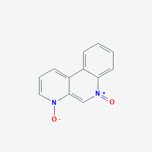 molecular formula C12H8N2O2 B13932890 Benzo[f][1,7]naphthyridine, 4,6-dioxide CAS No. 61564-15-6
