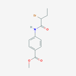 Methyl 4-[(2-bromobutanoyl)amino]benzoate