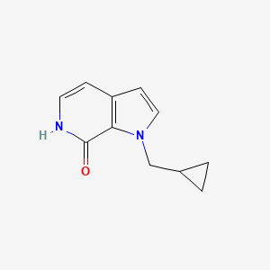 1-(cyclopropylmethyl)-1,6-dihydro-7H-pyrrolo[2,3-c]pyridin-7-one