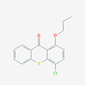 molecular formula C16H13ClO2S B1393311 4-氯-1-丙氧基-9H-噻吨-9-酮 CAS No. 310452-06-3