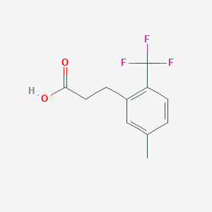 3-[5-Methyl-2-(trifluoromethyl)phenyl]propionic acid
