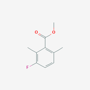 molecular formula C10H11FO2 B13933373 Methyl 3-fluoro-2,6-dimethylbenzoate 