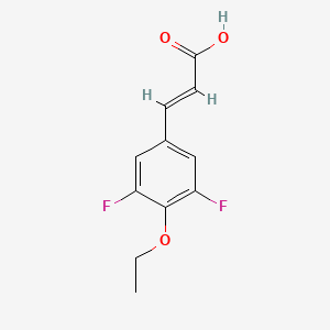 4-Ethoxy-3,5-difluorocinnamic acid