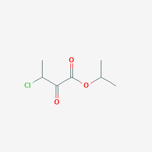 molecular formula C7H11ClO3 B13933462 Isopropyl 3-chloro-2-oxobutanoate 