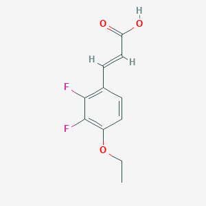 4-Ethoxy-2,3-difluorocinnamic acid