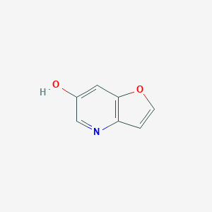 molecular formula C7H5NO2 B1393365 Furo[3,2-b]pyridin-6-ol CAS No. 1171920-19-6